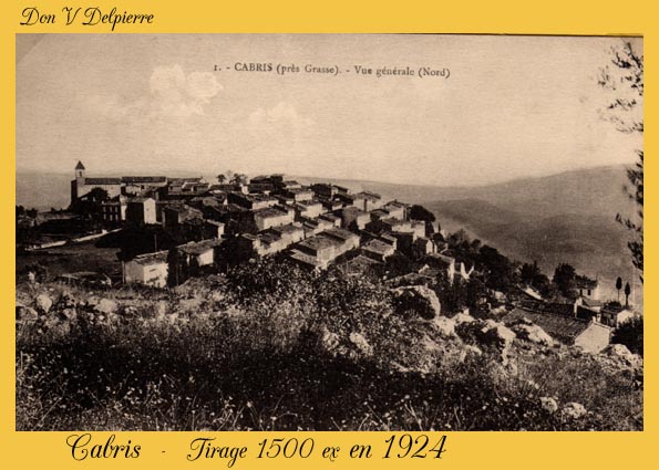 103  Cabris  -  En 1924