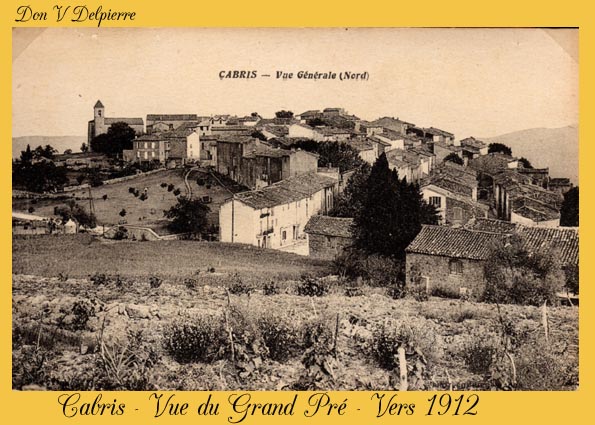 104 - Cabris  -  Vers 1912