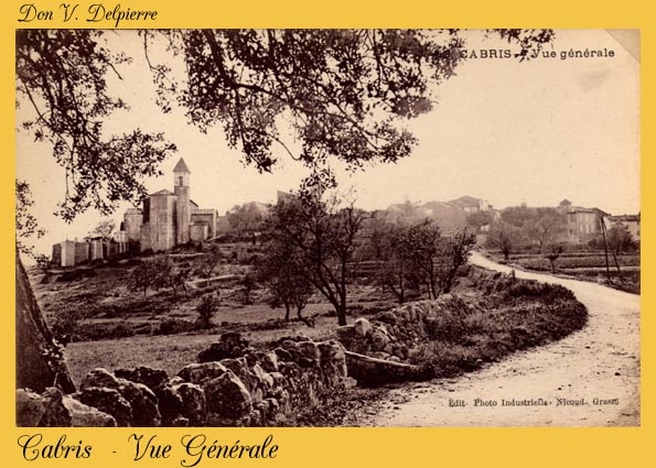 106 - Cabris  -  Vue gnrale