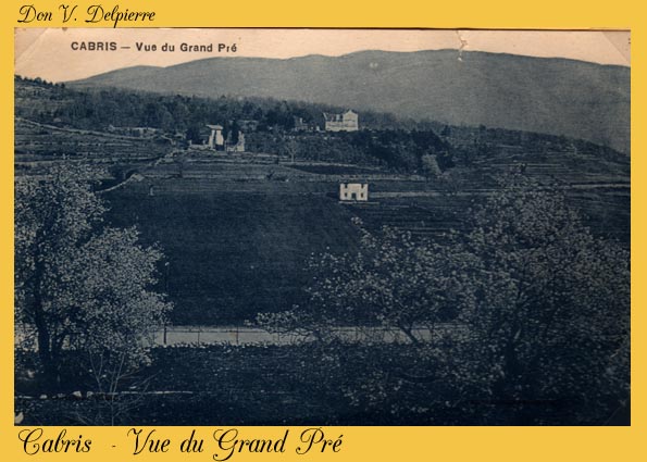 122 - Cabris  - Vue du Grand Pr