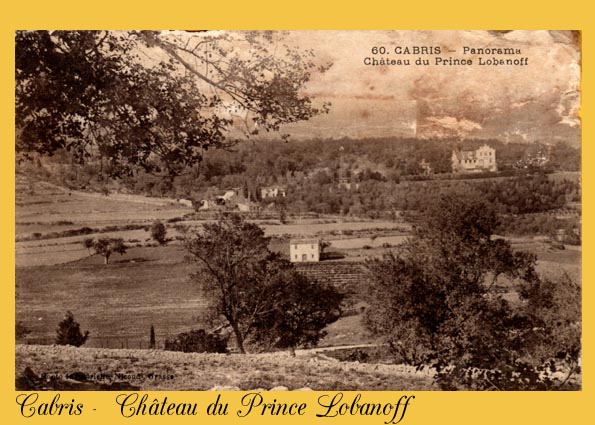 123  Cabris - Chteau du Prince Lobanoff